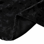 90" x 132" Jacquard Polyester Rectangular Tablecloth with Abstract Watercolor Pattern