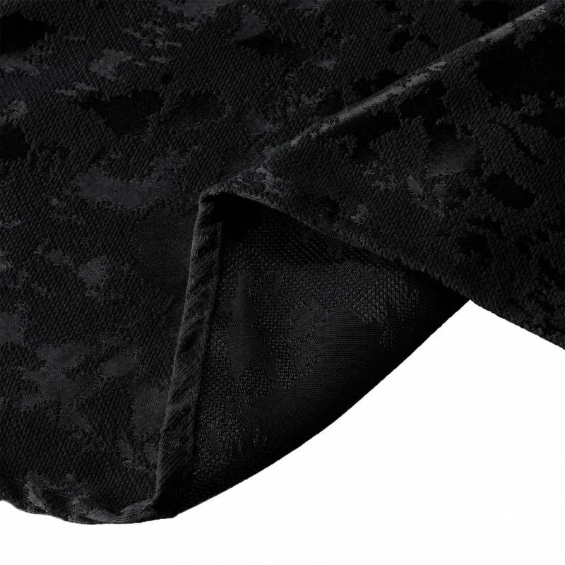 90" x 132" Jacquard Polyester Rectangular Tablecloth with Abstract Watercolor Pattern