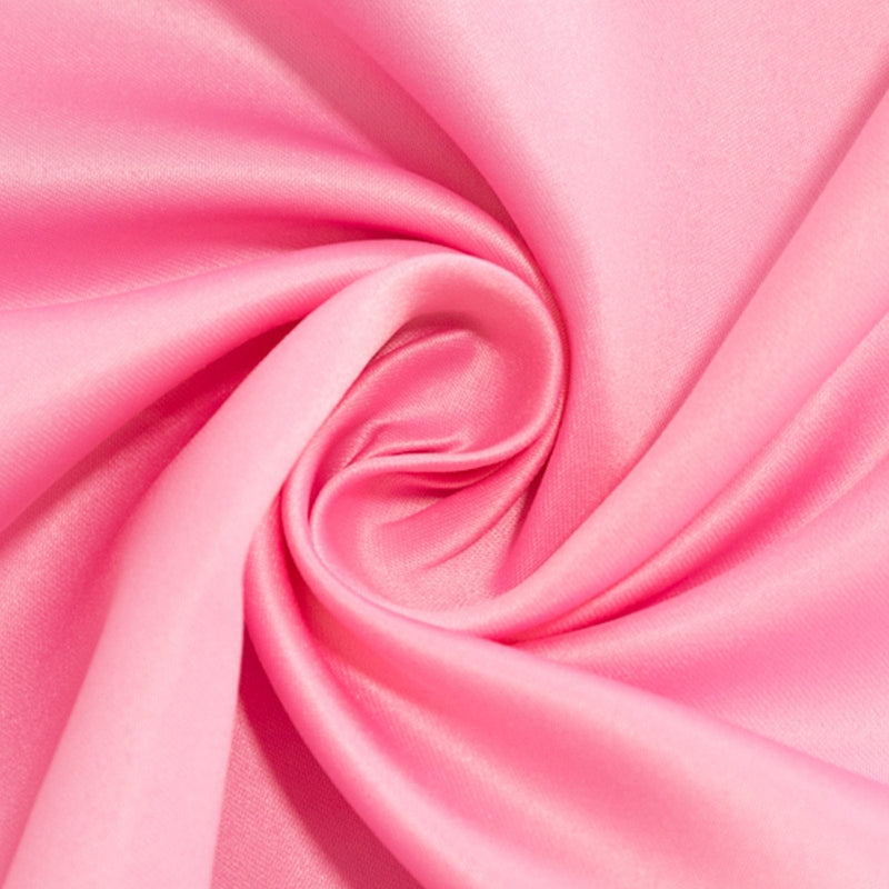 90" x 132" Lamour Satin Rectangular Tablecloth