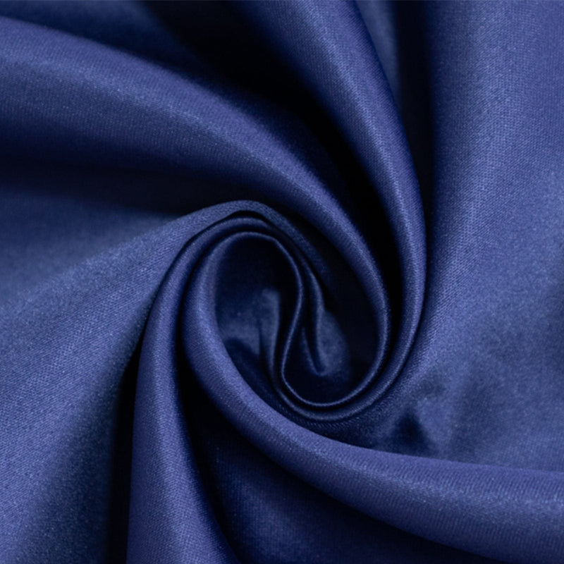 90" x 132" Lamour Satin Rectangular Tablecloth