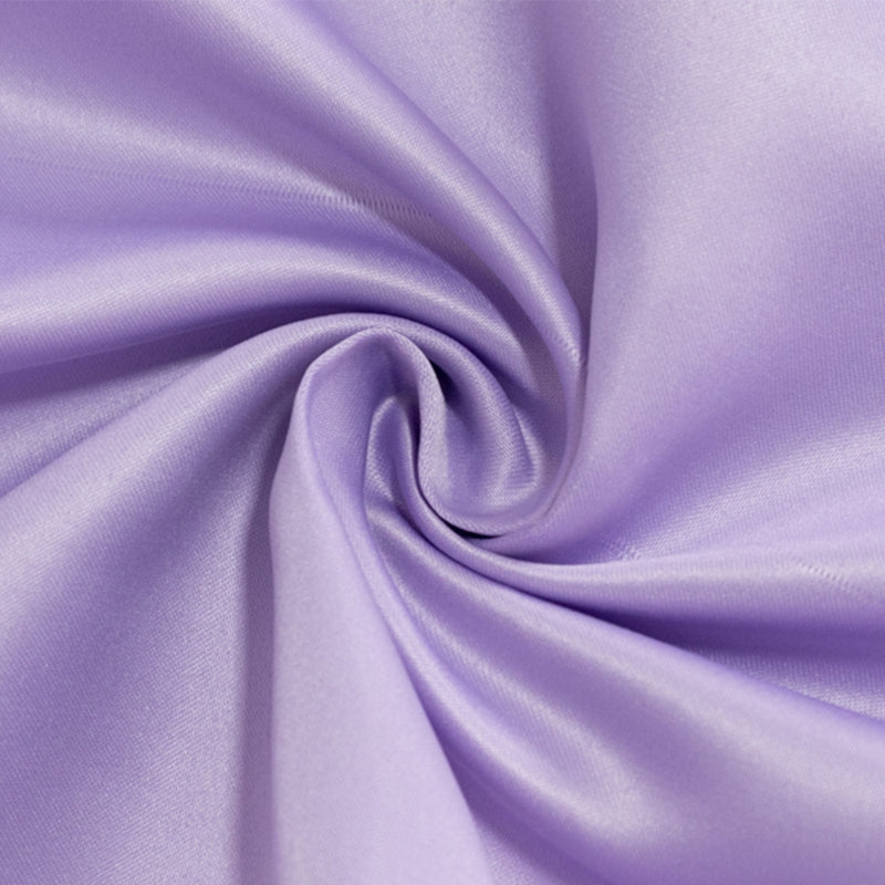 90" x 132" Lamour Satin Rectangular Tablecloth