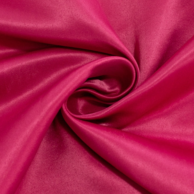 90" x 132" Lamour Satin Rectangular Tablecloth