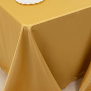 90" x 132" Lamour Satin Rectangular Tablecloth