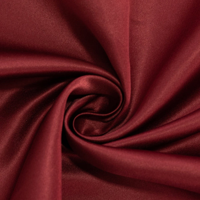 90" x 132" Lamour Satin Rectangular Tablecloth