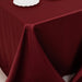 90" x 132" Lamour Satin Rectangular Tablecloth