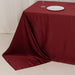 90" x 132" Lamour Satin Rectangular Tablecloth