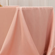 90" x 132" Lamour Satin Rectangular Tablecloth