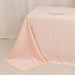 90" x 132" Lamour Satin Rectangular Tablecloth