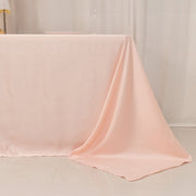 90" x 132" Lamour Satin Rectangular Tablecloth