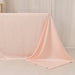 90" x 132" Lamour Satin Rectangular Tablecloth