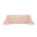 90" x 132" Lamour Satin Rectangular Tablecloth TAB_LAMR_90132_046