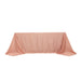 90" x 132" Lamour Satin Rectangular Tablecloth TAB_LAMR_90132_080