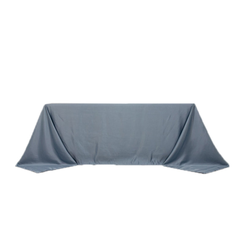 90" x 132" Lamour Satin Rectangular Tablecloth TAB_LAMR_90132_086