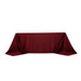 90" x 132" Lamour Satin Rectangular Tablecloth TAB_LAMR_90132_BURG