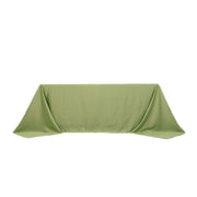 90" x 132" Lamour Satin Rectangular Tablecloth TAB_LAMR_90132_SAGE