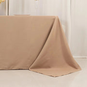 90" x 132" Premium Polyester Rectangular Tablecloth