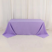 90" x 132" Premium Polyester Rectangular Tablecloth
