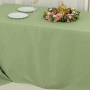 90" x 132" Premium Polyester Rectangular Tablecloth
