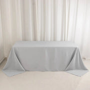 90" x 132" Premium Polyester Rectangular Tablecloth