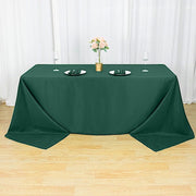 90" x 132" Premium Polyester Rectangular Tablecloth