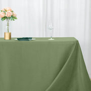90" x 132" Premium Polyester Rectangular Tablecloth