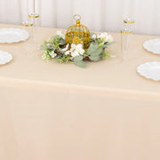 90" x 132" Premium Polyester Rectangular Tablecloth