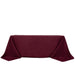 90" x 132" Premium Polyester Rectangular Tablecloth TAB_90132_BURG_PRM