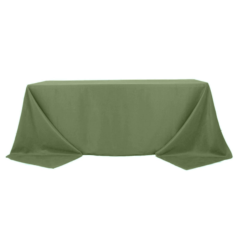 90" x 132" Premium Polyester Rectangular Tablecloth TAB_90132_DSG_PRM