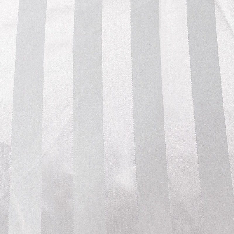90" x 132" Satin Stripe Seamless Rectangular Tablecloth