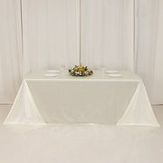 90" x 132" Scuba Polyester Rectangular Tablecloth