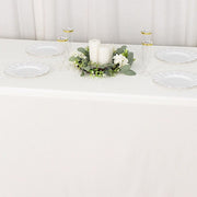 90" x 132" Scuba Polyester Rectangular Tablecloth