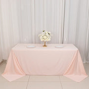 90" x 132" Scuba Polyester Rectangular Tablecloth