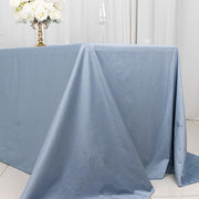 90" x 132" Scuba Polyester Rectangular Tablecloth