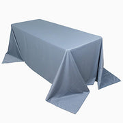 90" x 132" Scuba Polyester Rectangular Tablecloth