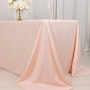 90" x 132" Scuba Polyester Rectangular Tablecloth