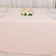 90" x 132" Scuba Polyester Rectangular Tablecloth