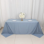 90" x 132" Scuba Polyester Rectangular Tablecloth