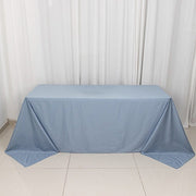 90" x 132" Scuba Polyester Rectangular Tablecloth