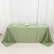 90" x 132" Scuba Polyester Rectangular Tablecloth