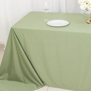 90" x 132" Scuba Polyester Rectangular Tablecloth