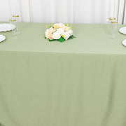 90" x 132" Scuba Polyester Rectangular Tablecloth