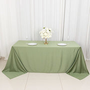 90" x 132" Scuba Polyester Rectangular Tablecloth