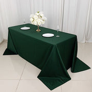 90" x 132" Scuba Polyester Rectangular Tablecloth
