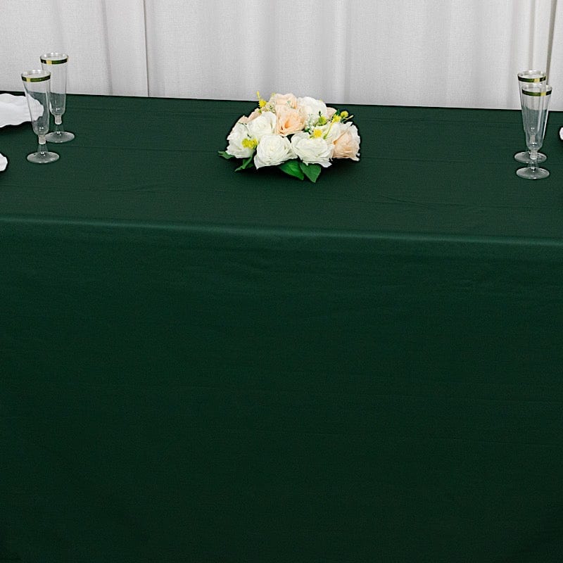 90" x 132" Scuba Polyester Rectangular Tablecloth