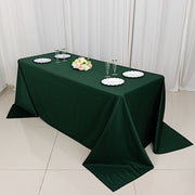 90" x 132" Scuba Polyester Rectangular Tablecloth