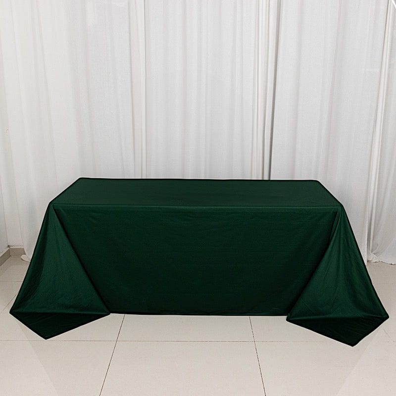 90" x 132" Scuba Polyester Rectangular Tablecloth