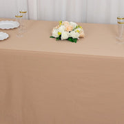 90" x 132" Scuba Polyester Rectangular Tablecloth