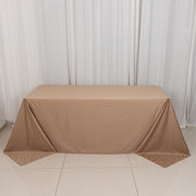 90" x 132" Scuba Polyester Rectangular Tablecloth