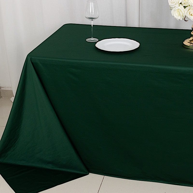 90" x 132" Scuba Polyester Rectangular Tablecloth