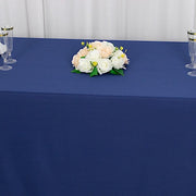 90" x 132" Scuba Polyester Rectangular Tablecloth